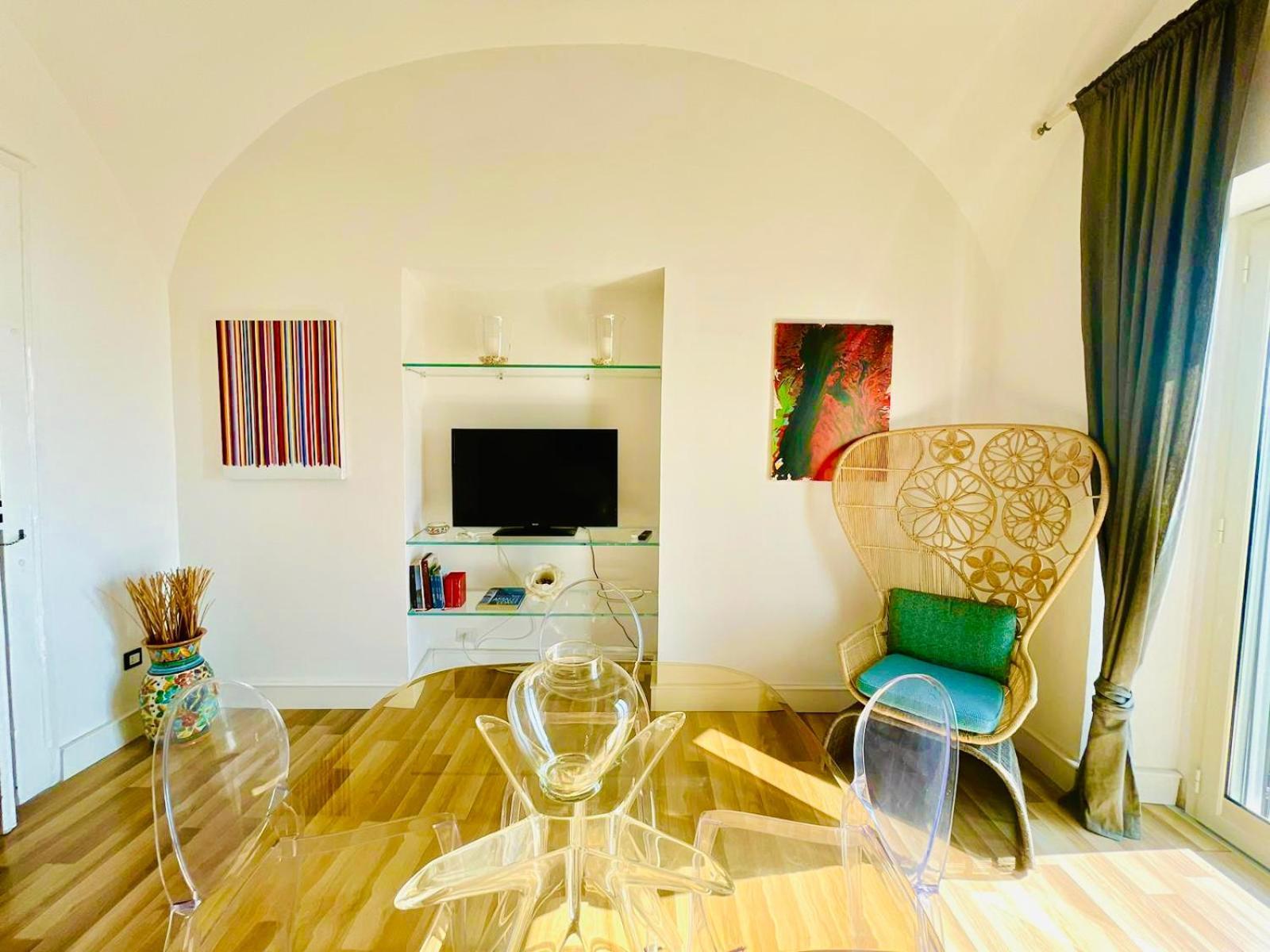 Апартаменты Borgo Virginia - Sea View In Amalfi Coast Виетри Экстерьер фото