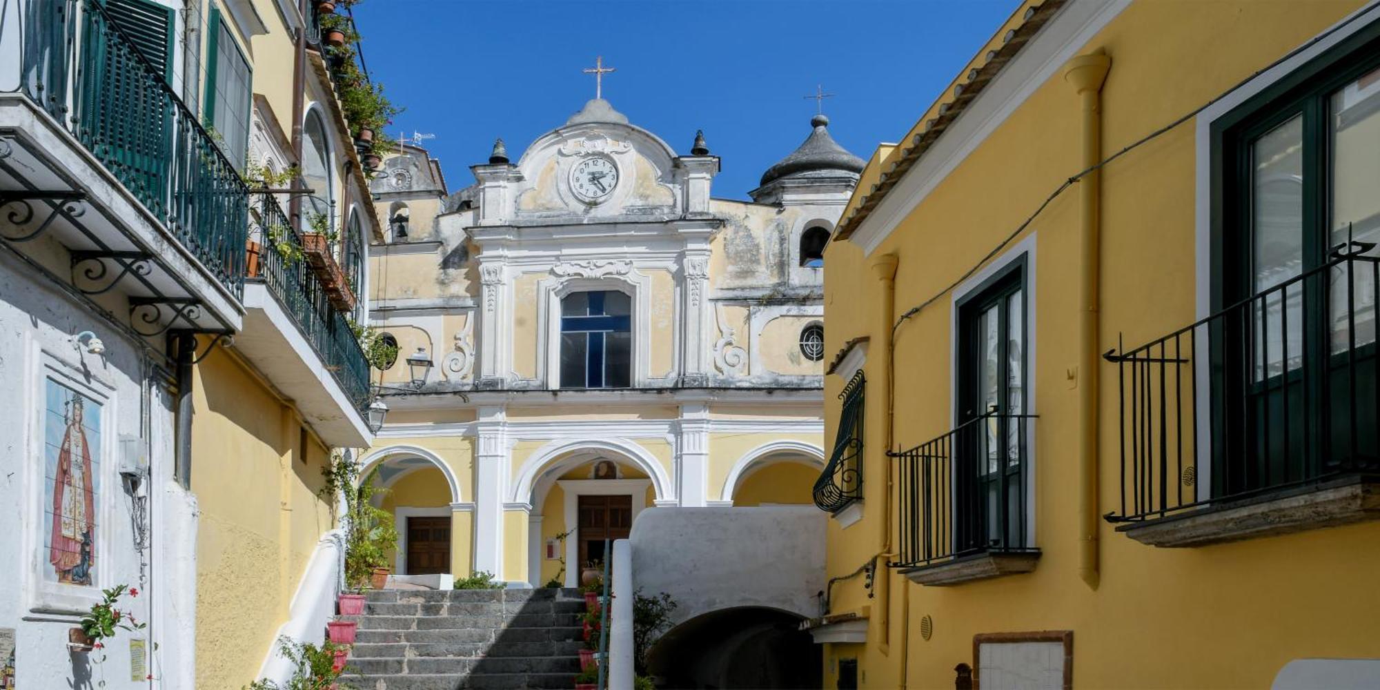 Апартаменты Borgo Virginia - Sea View In Amalfi Coast Виетри Экстерьер фото